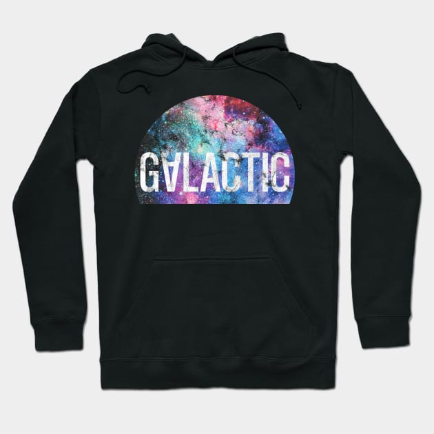 Galaxy Galactic Stardust Hoodie by Rayrock76